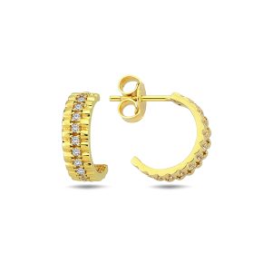 10K Gold Stud Earrings EB1488