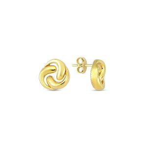 10K Gold Stud Earrings EBC0036