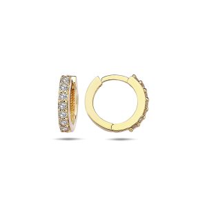 10K Gold Huggie Earrings EE0096