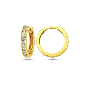 10K Gold Huggie Earrings EE0101