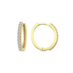 10K Gold Huggie Earrings EE0845