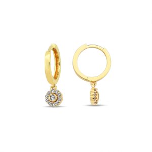 10K Gold Huggie Earrings EE0911