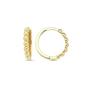 10K Gold Huggie Earrings EEC0112