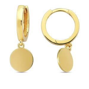 10K Gold Huggie Earrings EEC0245