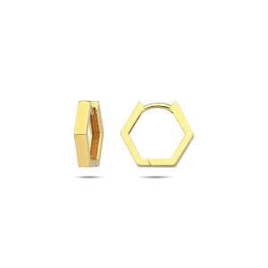 10K Gold Huggie Earrings EEC302
