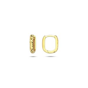 10K Gold Huggie Earrings EEC3000