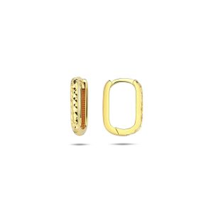 10K Gold Huggie Earrings EEC3001