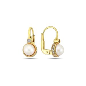 10K Gold Gemstone Earrings EG0125