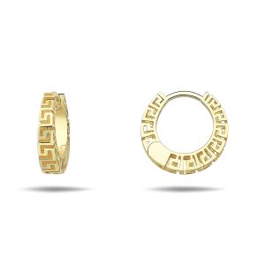 10K Gold Huggie Earrings JEEC39