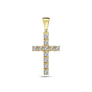 10K Gold Cross Pendant PP0020