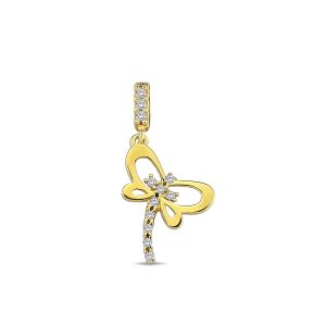 10K Gold Initial Pendant PP0426