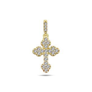 10K Gold Cross Pendant PP0772