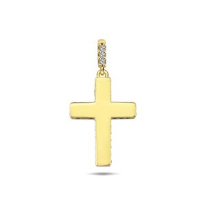 10K Gold Cross Pendant PP1010
