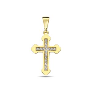 10K Gold Cross Pendant PP1765