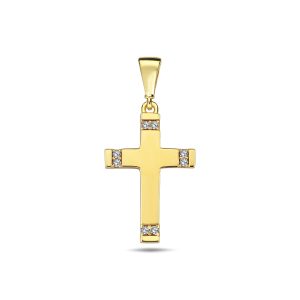 10K Gold Cross Pendant PP1788