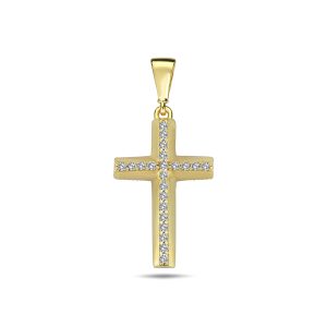 10K Gold Cross Pendant PP1793