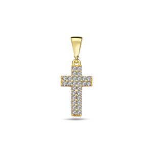 10K Gold Cross Pendant PP2402
