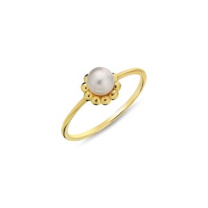 10K CZ Gold Ring RR3043