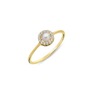 10K CZ Gold Ring RR3064