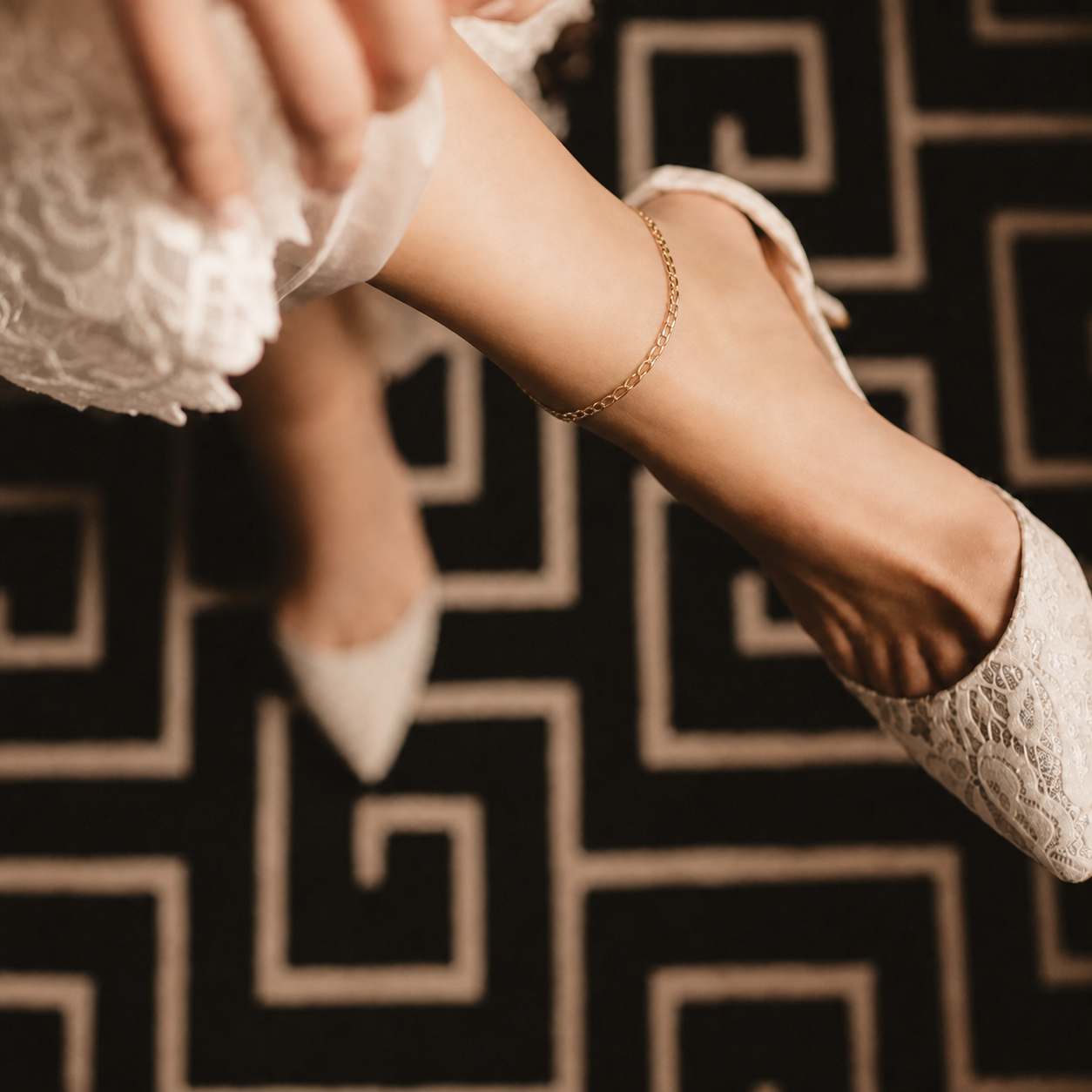 Gold Anklets